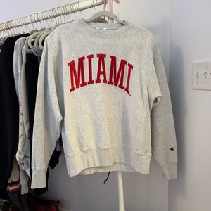 Miami University Champion Crewneck